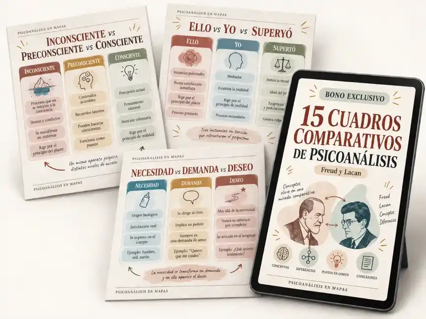15 Cuadros Comparativos de Psicoanálisis