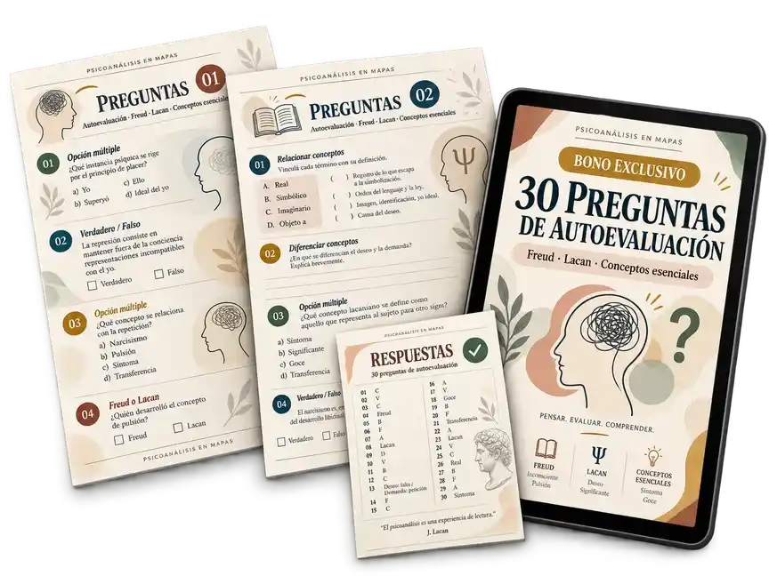 30 Preguntas de Autoevaluación de Psicoanálisis