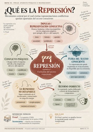 Mapa mental: Represión